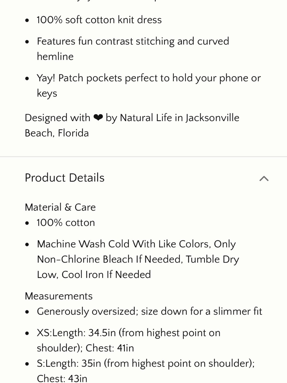 NATURAL LIFE ๐ BLUE ๐Cotton V Neck Tunic or Nightie with Patch Pockets - Picture 7 of 11